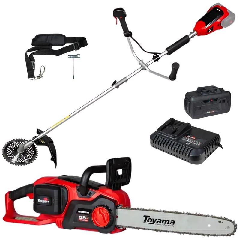 洋楽 LADY 14 Roçadeira Lateral Profissional Toyama 52cc Laminas + Potente